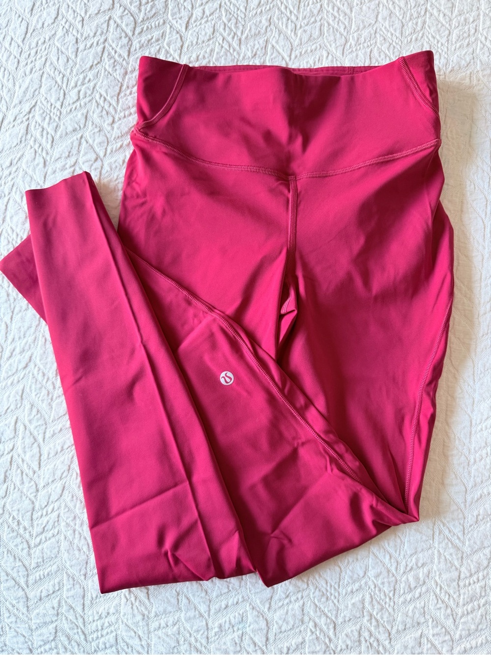 lululemon athletica Deep Pink High-Rise Full-Length Leggings